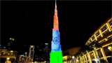 Watch: Dubai’s Burj Khalifa lights up in tricolour to honour 79th Indian Independence Day